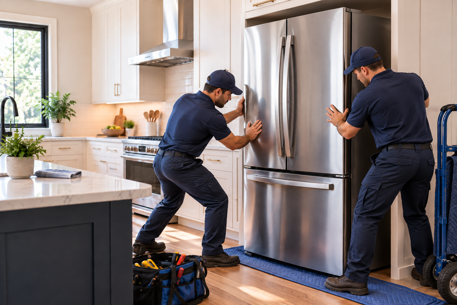 Appliance installation in Austin